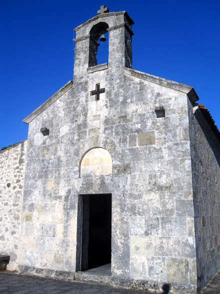 Cargeghe (Sassari), Chiesa di Santa Maria di Contra, esterno: facciata Cargeghe (Sassari), Chiesa di Santa Maria di Contra, esterno: facciata